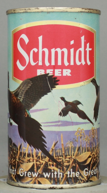 Schmidt Beer Flat Top Can