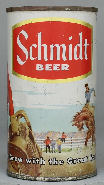 Schmidt Beer Flat Top Can