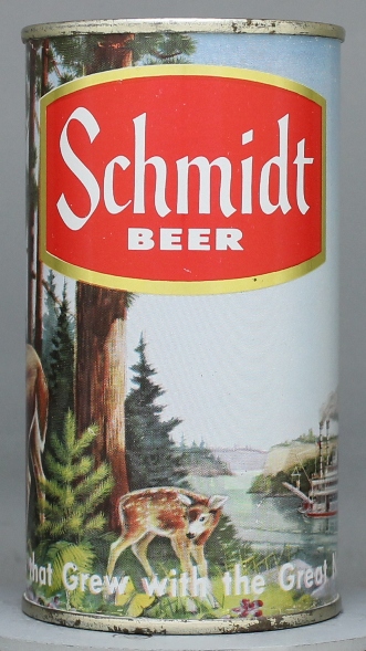 Schmidt Beer Flat Top Can