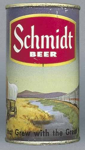 Schmidt Beer Flat Top Can
