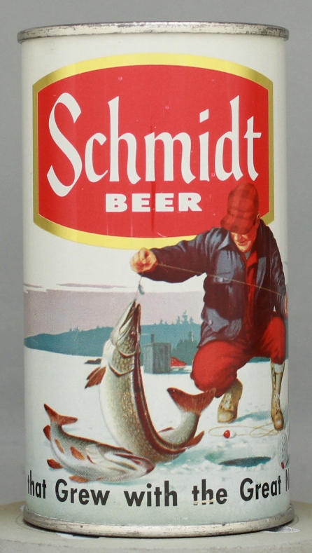 Schmidt Beer Flat Top Can