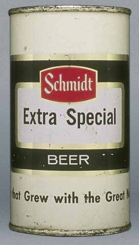 Schmidt Extra Special Beer Flat Top Can