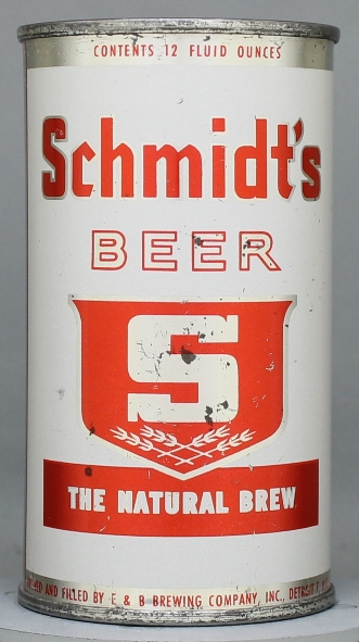 Schmidt's Beer Flat Top Can