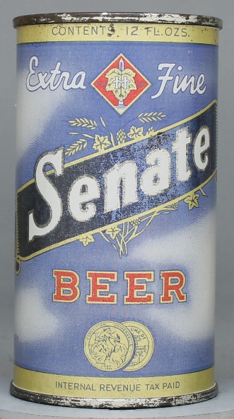 Senate Extra Fine Beer Flat Top Can