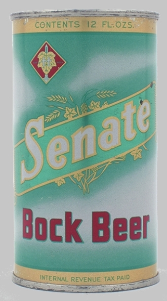 Senate Bock Flat Top Can