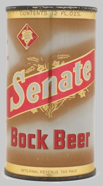 Senate Bock Flat Top Can