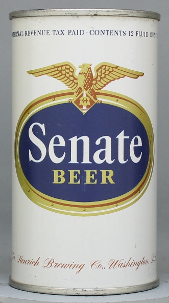 Senate Beer Flat Top Can