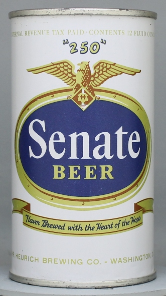 Senate Beer Flat Top Can