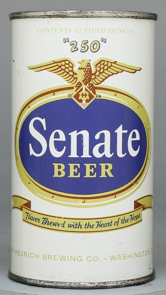 Senate Beer Flat Top Can