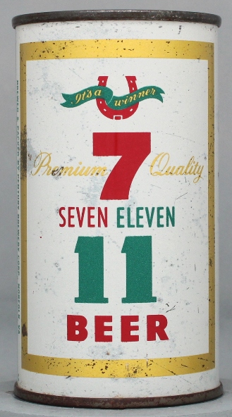 Seven-eleven Premium Quality Beer Flat Top Can