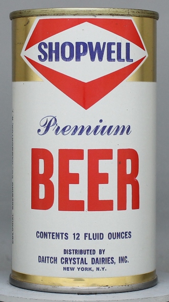 Shopwell Premium Beer Flat Top Can
