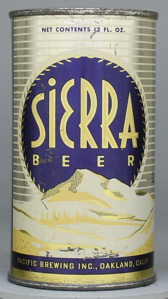 Sierra Beer Flat Top Can
