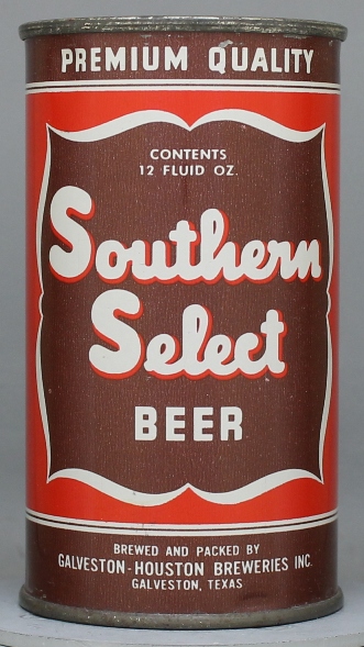 Southern Select Premium Quality Beer Flat Top Can