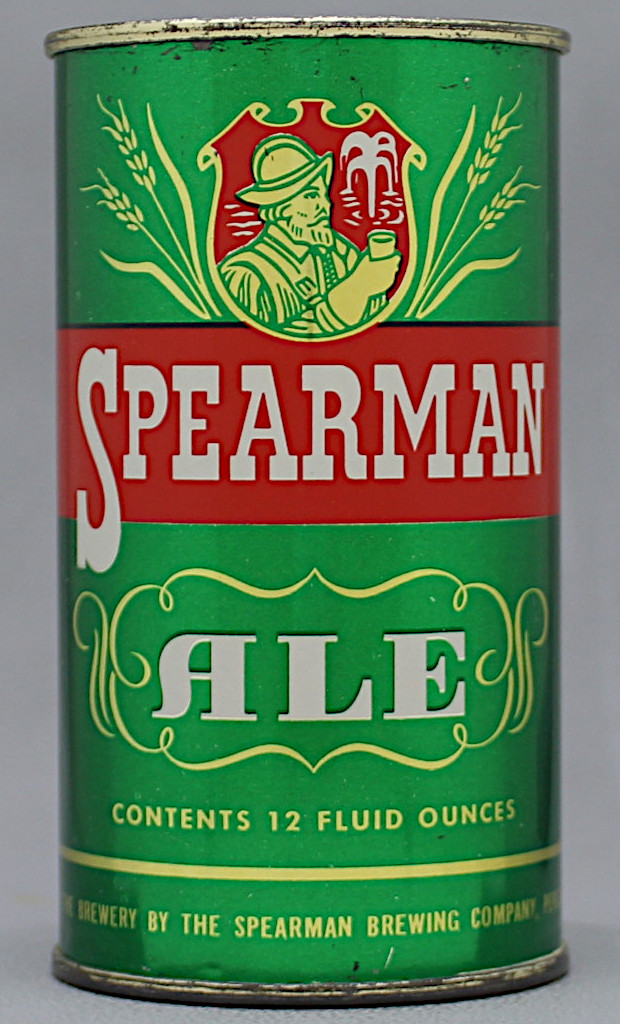 Spearman Ale Flat Top Can