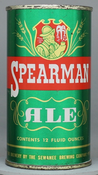 Spearman Ale Flat Top Can