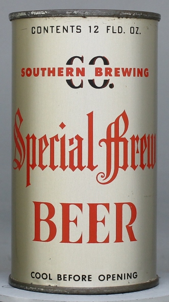 Special Brew/southern Beer Flat Top Can