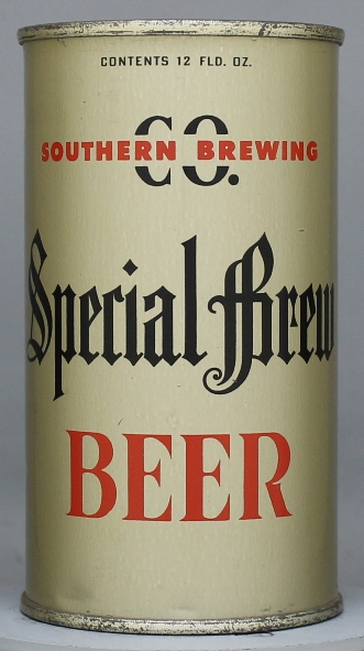 Special Brew/southern Beer Flat Top Can