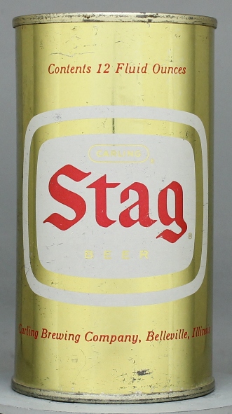 Stag (carling's) Beer Flat Top Can