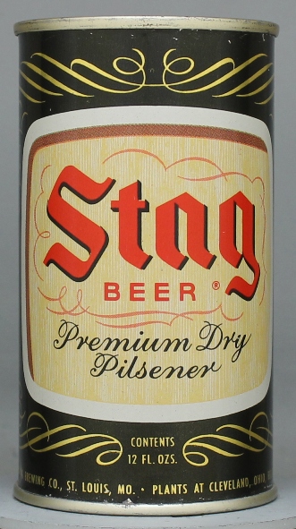 Stag Premium Dry Pilsner Beer Flat Top Can