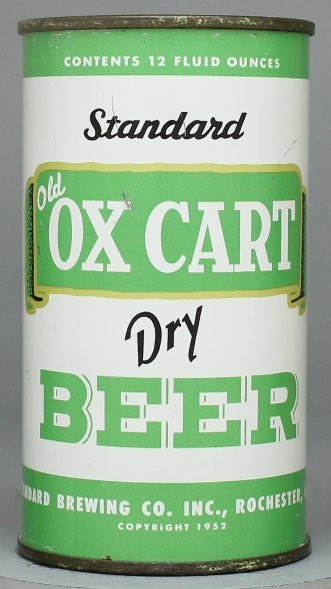 Standard Old Ox Cart Dry Beer Flat Top Can