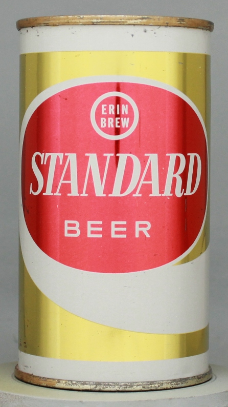 Standard Erin Brew Beer Flat Top Can