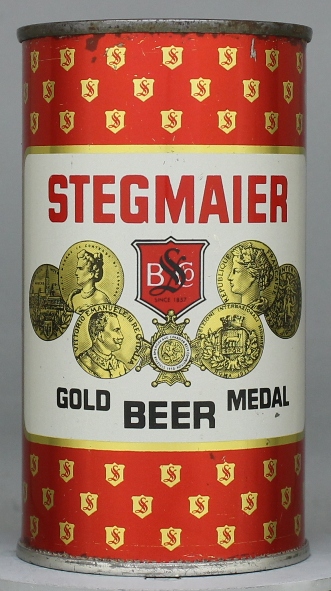 Stegmaier Gold Medal Beer Flat Top Can