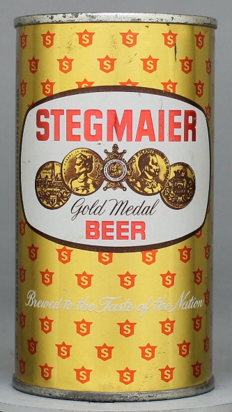 Stegmaier Gold Medal Beer Flat Top Can