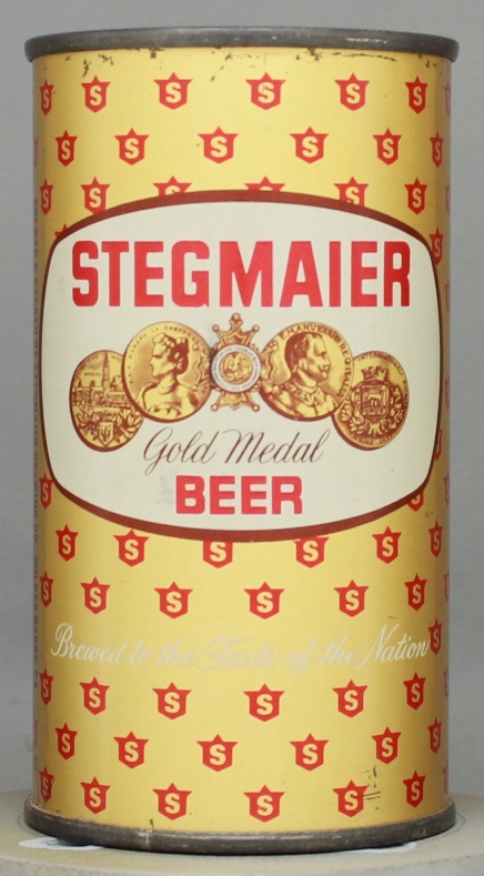 Stegmaier Gold Medal Beer Flat Top Can