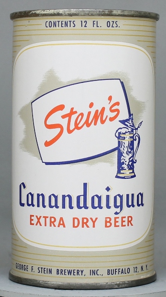 Stein's Canandaigua Extra Dry Ale Flat Top Can