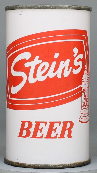 Stein's Beer Flat Top Can