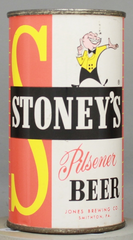 Stoney's Pilsener Beer Flat Top Can
