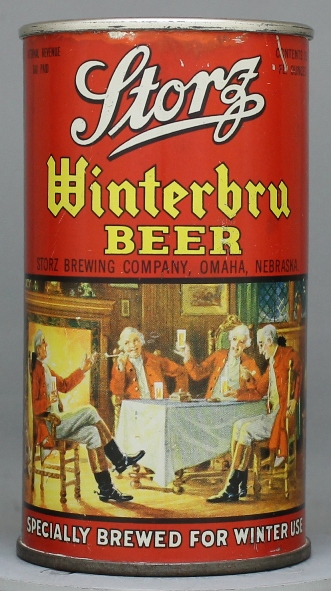Storz Winterbru Beer Flat Top Can