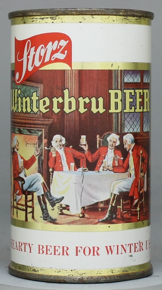 Storz Winterbru Beer Flat Top Can