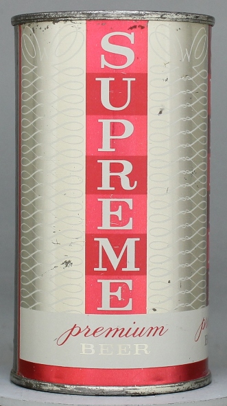 Supreme Premium Beer Flat Top Can