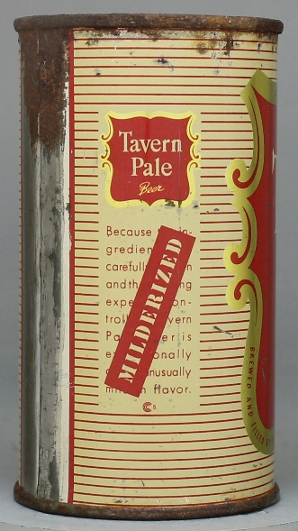 Tavern Pale Beer Flat Top Can