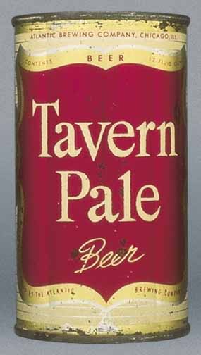 Tavern Pale Beer Flat Top Can