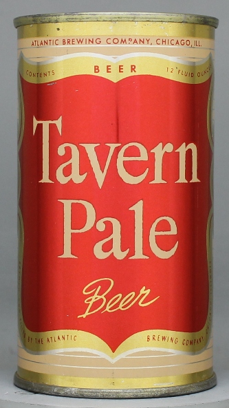 Tavern Pale Beer Flat Top Can