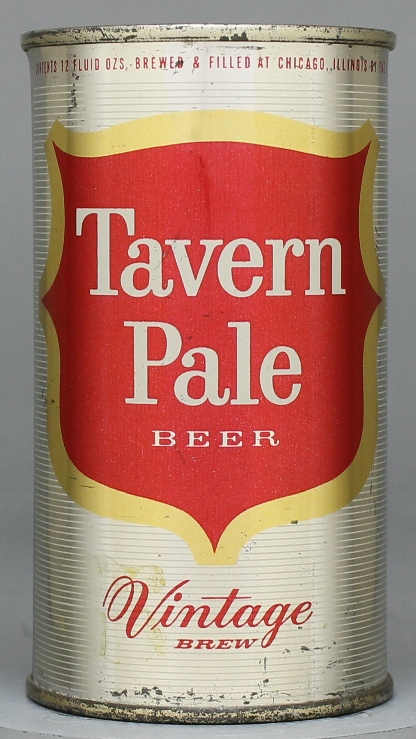 Tavern Pale Beer Flat Top Can