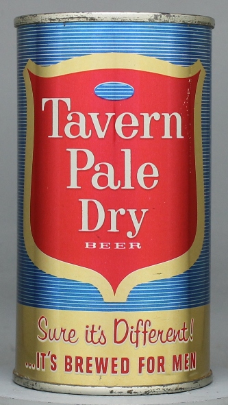 Tavern Pale Dry Beer Flat Top Can