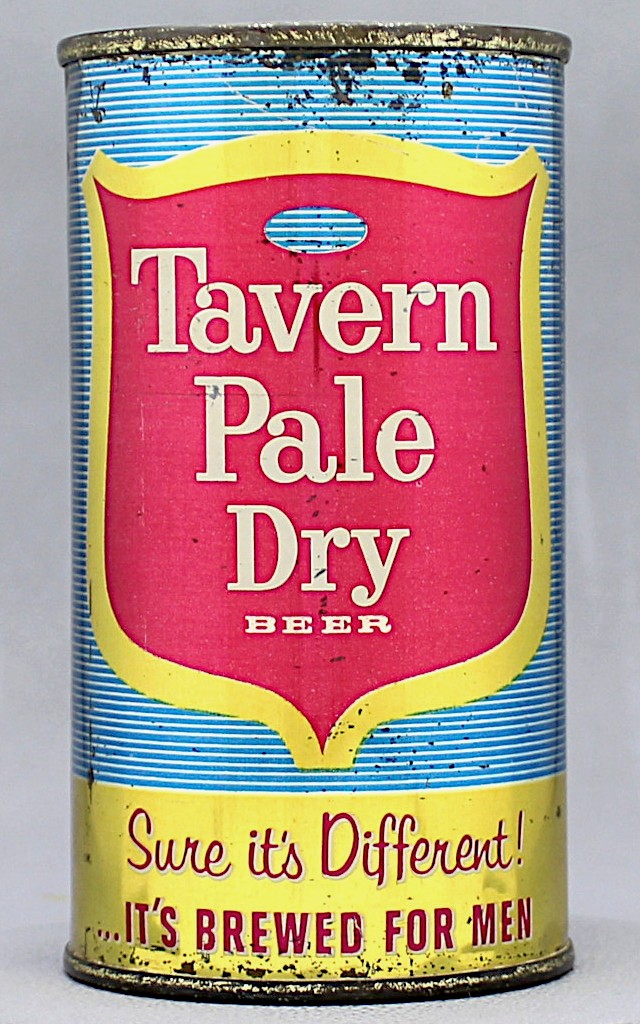 Tavern Pale Dry Beer Flat Top Can