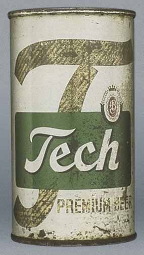 Tech Premium Beer Flat Top Can