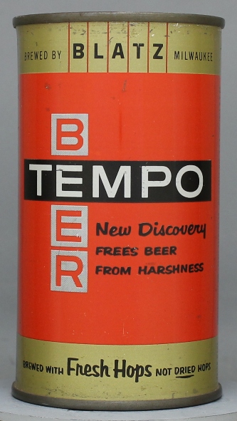 Tempo Beer Flat Top Can