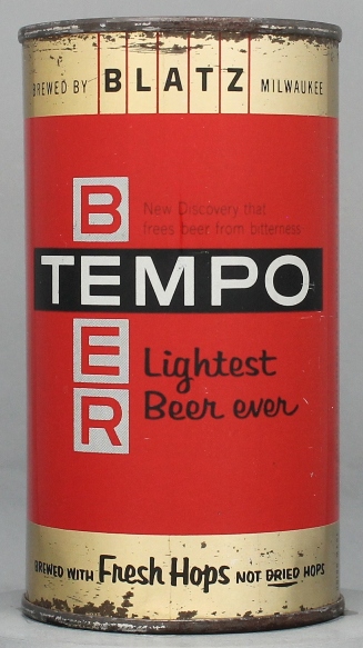 Tempo Beer Flat Top Can