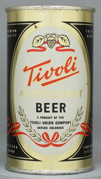 Tivoli Aristocrat Beer Flat Top Can