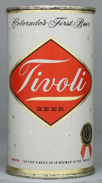 Tivoli Beer Flat Top Can