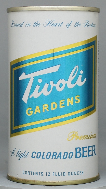 Tivoli Gardens Premium Beer Flat Top Can
