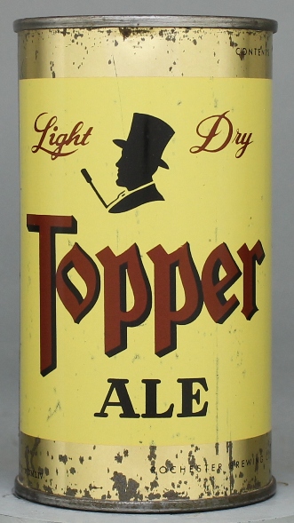 Topper Light Dry Ale Flat Top Can