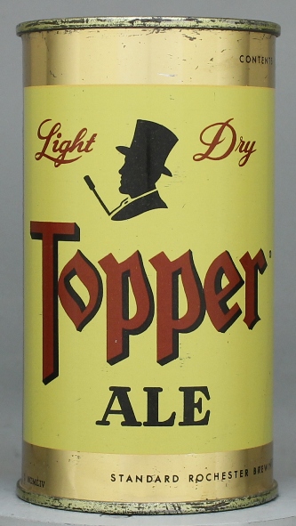 Topper Light Dry Ale Flat Top Can