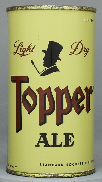 Topper Light Dry Ale Flat Top Can
