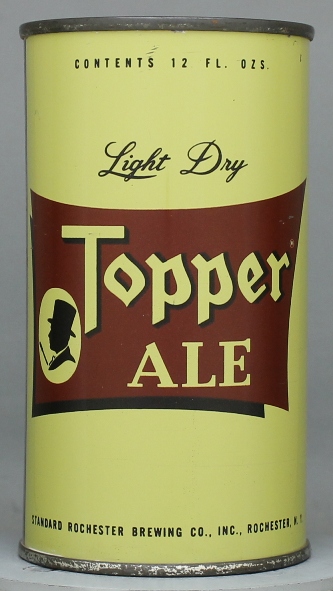 Topper Light Dry Ale Flat Top Can